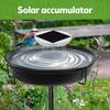 Solar for Bird Bath 3.7V 1500mAh Backup Lithium Battery Bird Bath Fish Tank Water Stirrer 5V 2W Solar Panel Brushless