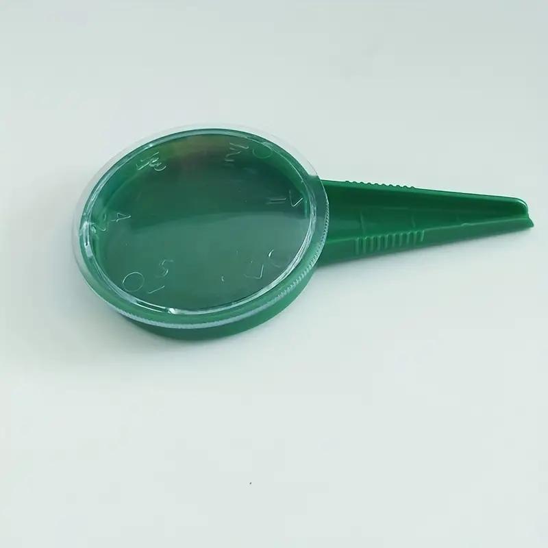 1pc Gardening Tool Seeder Seed Dispenser Sower Spreaders Planter Flower Seeder Tool Hand Held Plastic Green For Gardening Sowing