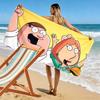 Family Guy2 Print Beach Towel, Large Soft Quick Dry Towel for Beach Camping Swimming