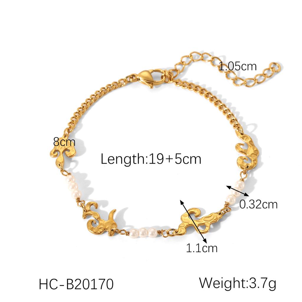 Titanium Steel Zircon Bracelet Minimalist Luxury Jewelry Versatile Elegant Women's Bracelet