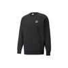 PUMA CLASSICS Sweatshirts Women's Black Crew Neck Moderate Regular 539955-01