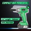 20V Electric Wrench Cordless Impact Wrench DIY Grade 320Nm Max Torque Car Support Drop Shipping Available Local EU Warehouse