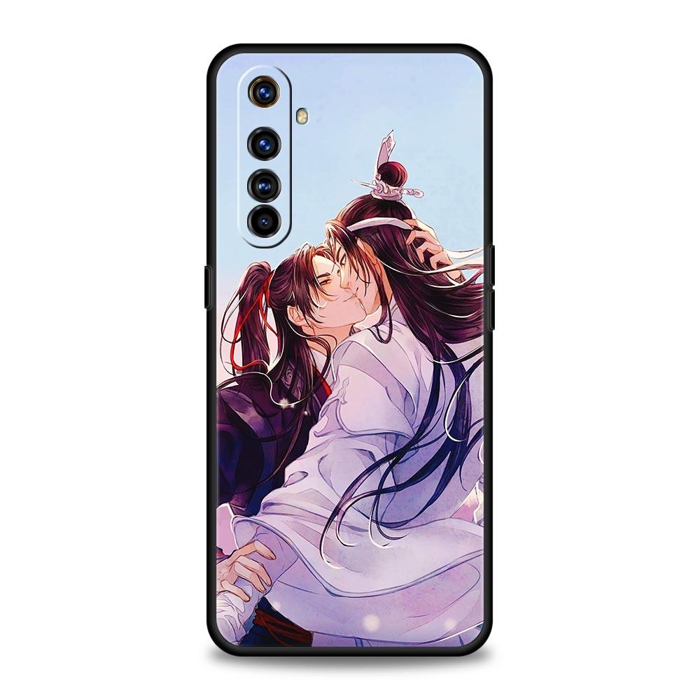 Grandmaster Mo Dao Zu Shi For Realme 8 7 6 Pro C21 C3 C11 Black Phone Case Oppo A53 A52 A9 A54 A15 A95 Reno7 SE Reno6 Pro Cover