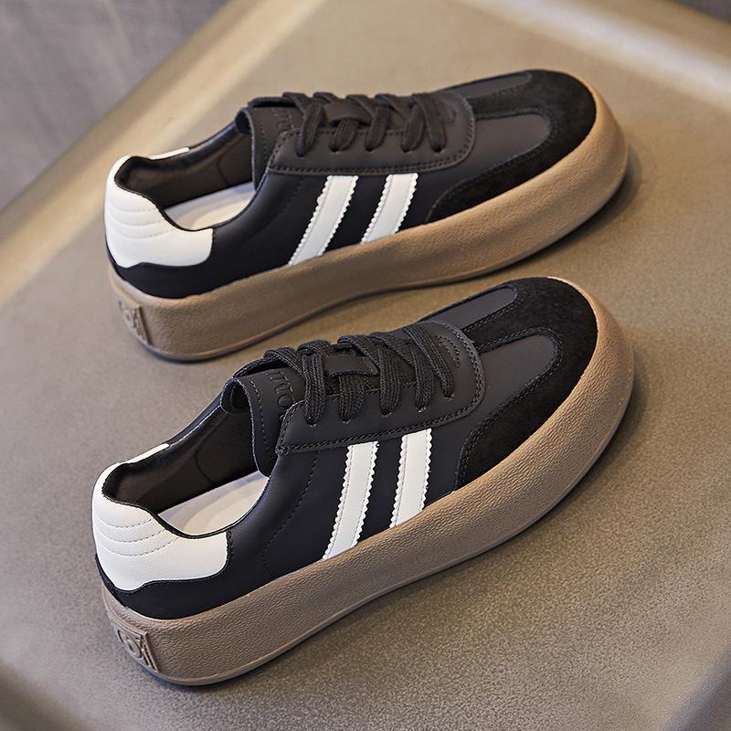 Genuine leather German training shoes women's women's platform sports shoes women's forrest shoes casual women's shoes versatile heightening