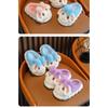 Children's Slippers for Women, Winter Women, Boys, Rabbits, Cute Soft Soled Warm Home, Anti Slip Baby Fur Shoes
