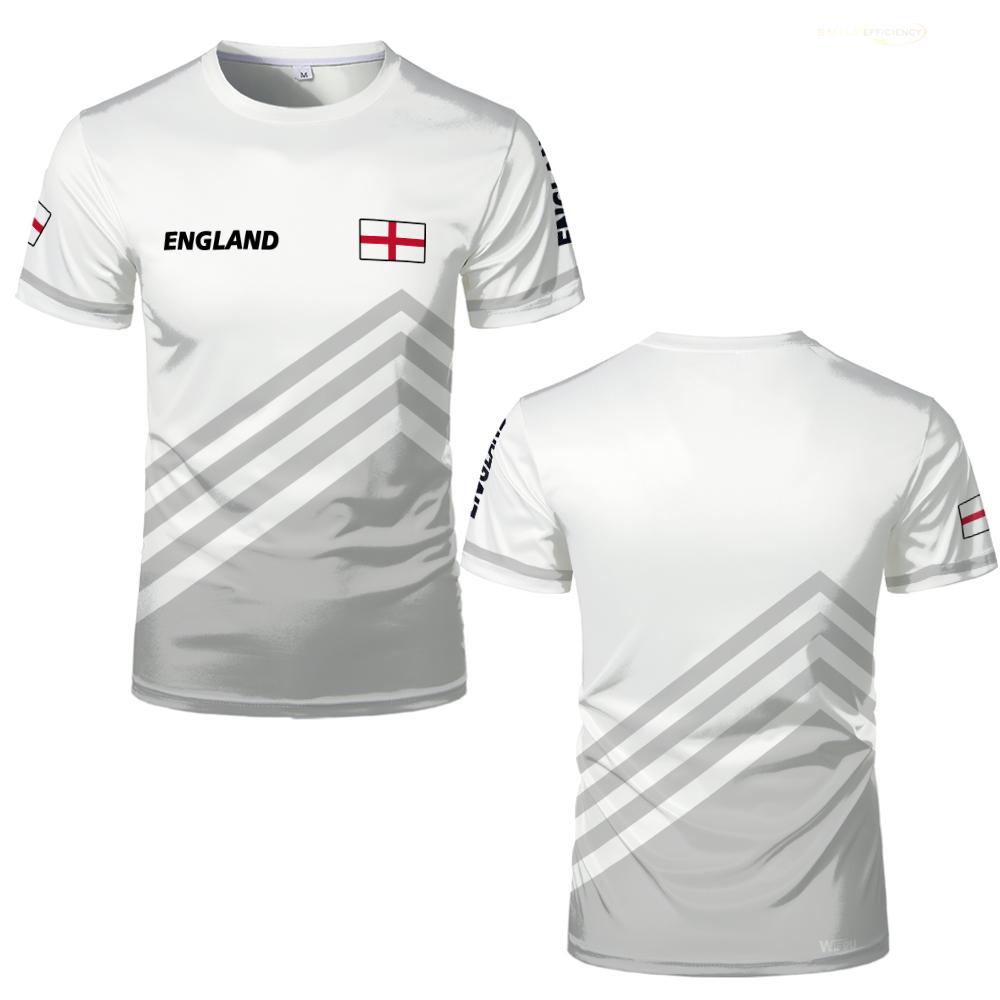 2026 New England Flag Print T-shirt Summer Outdoor Sports Breathable Quick-Drying Jersey Men Women Football Training Jerseys