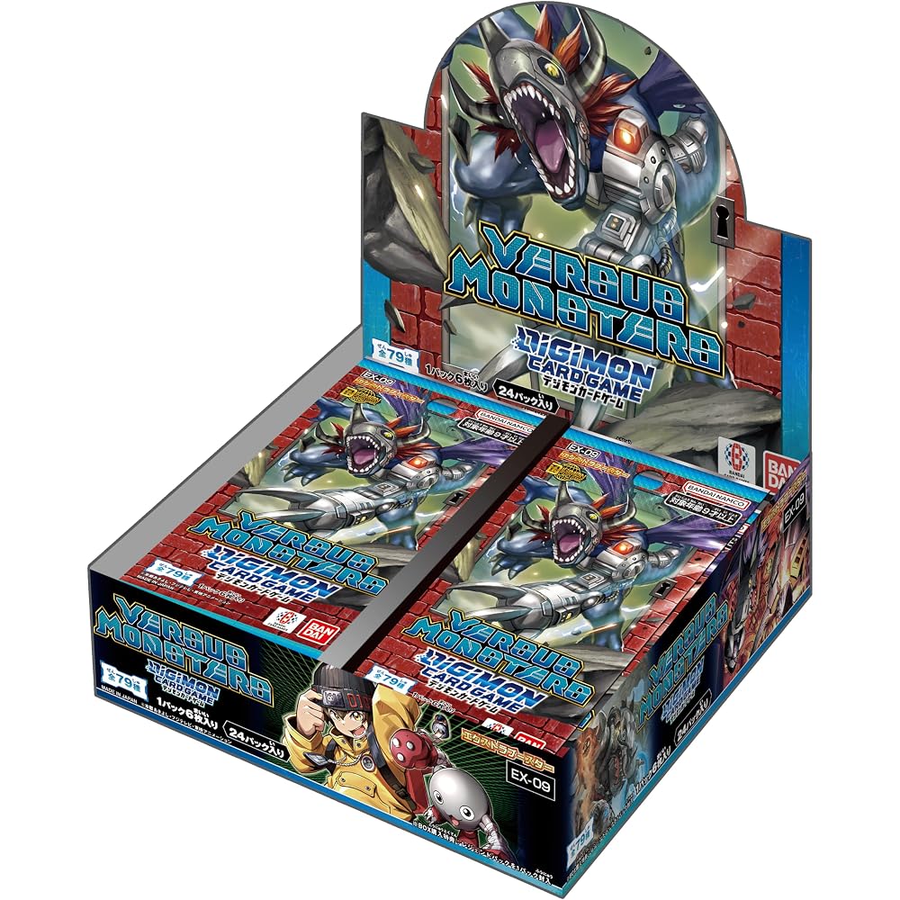 Bandai (BANDAI) Digimon Card Game Extra Booster VERSUS MONSTERS [EX-09] (BOX) 24 Pack