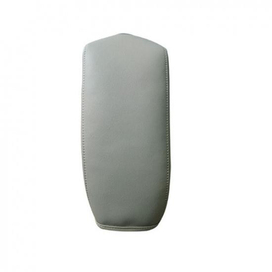 Best Synthetic Leather Center Console Lid Cover Gray For 2012-2015 Honda Civic