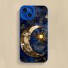 Bunte Himmlische Mond Sonne Silikon Handyhülle Für iPhone 17 16 15 14 13 12 11 Pro Max 17 Air 16E XS X XR 7 8 Plus Weiche Hülle