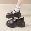 Platform British Style 22 Autumn New Mary Jane Small Leather Shoes Jk Uniform Single Shoes