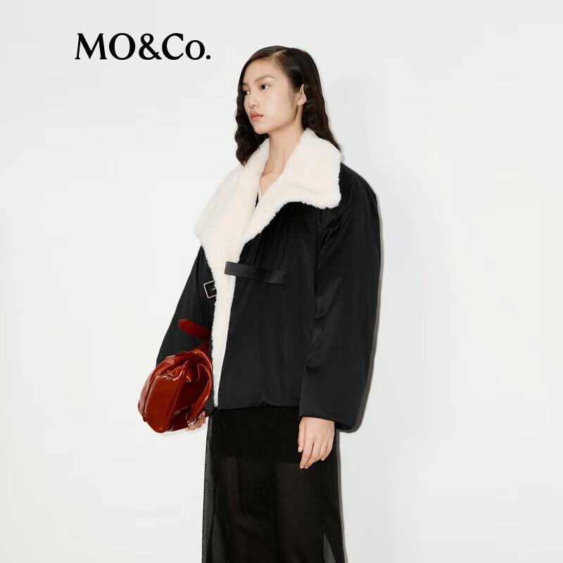 MO&Co. High Collar Oversized Duck Down Jacket