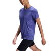 On Core Lightweight Breathable Round Neck Short Sleeve T-Shirt Women Tops Iris-Purple 1WE10582861