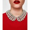 Fashion Pearl Necklace Classic Exaggerated Alloy Full Pearl Necklace