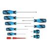 Gedore 3c 10-piece Screwdriver Set Is 3-8 Ph 1-2