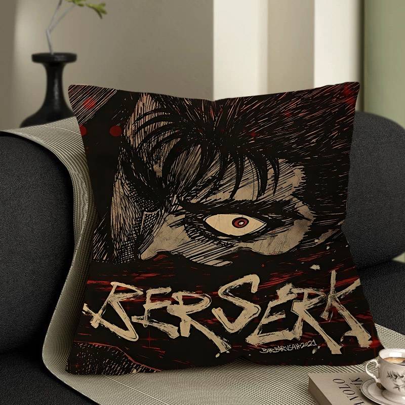 BerserkS Cushion Cover Pillowcase Upholstery Sofa Throw Pillow Home Decor Pillowcas