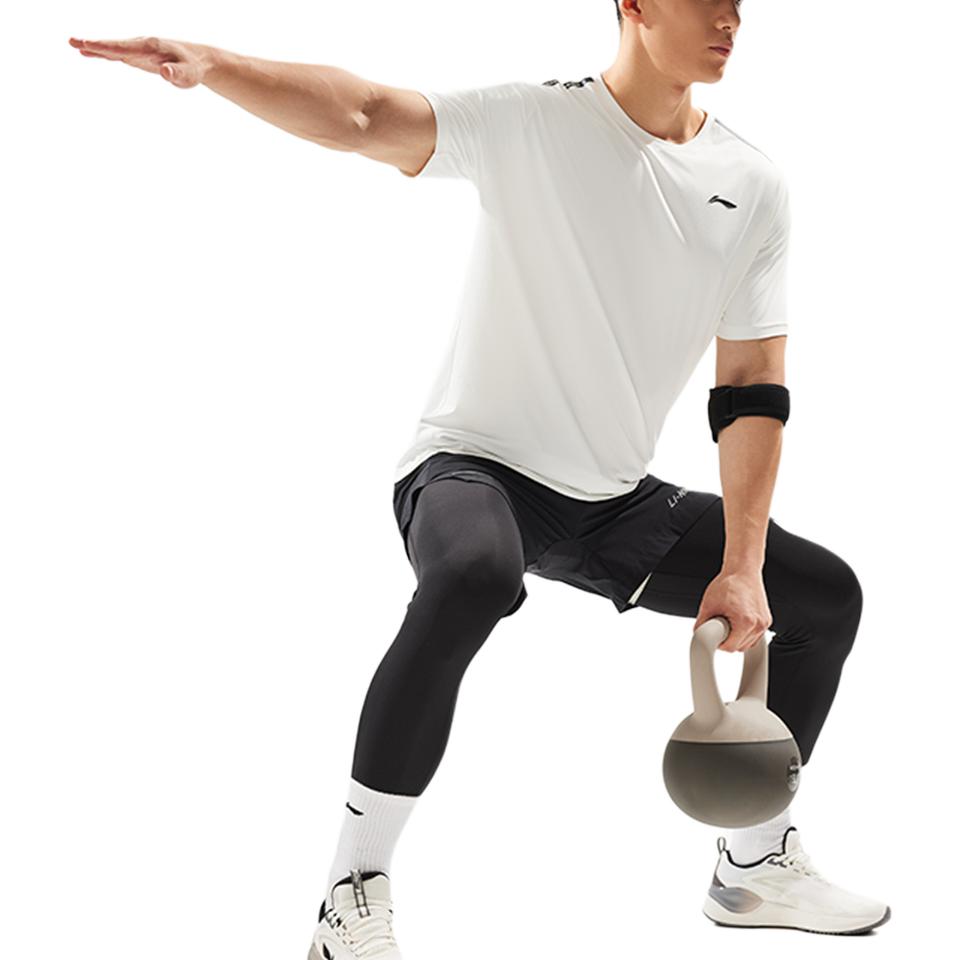 Li Ning Fitness Series T Shirt Men's Ivory ATSU515-2