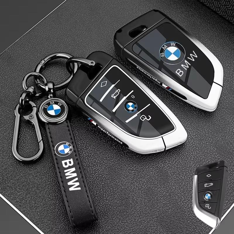 Car Key Case Cover Shell For BMW 1 2 3 4 5 6 7 Series X1 X3 X4 X5 X6 X7 F20 G20 G30 G05 G11 F15 F16 G01 G02 F48 Auto Accessories