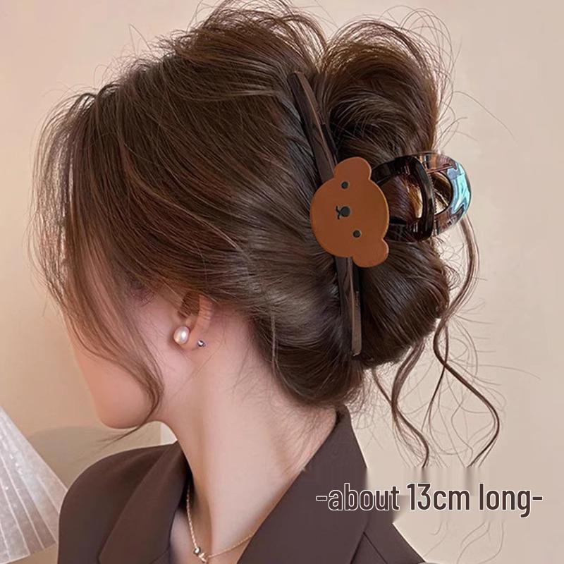 Elegant French Retro Small Shark Hair Clip for Thin Hair