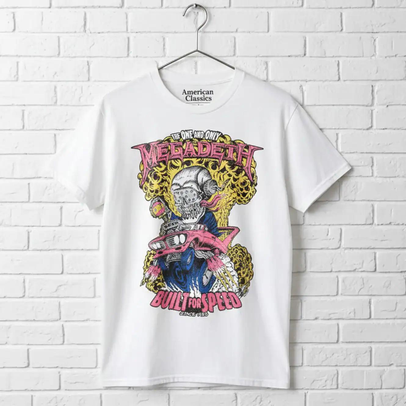 Megadeth Built for Speed Men s T Shirt XXXL