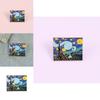 Stunning Van Gogh Starry Night Brooch Unique Geometric Design For Men And Women
