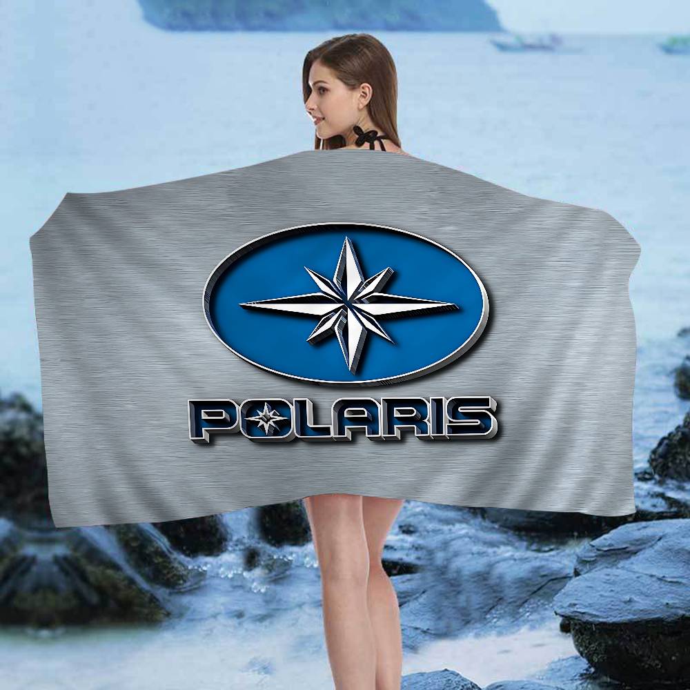 P-Polaris Microfiber Printed Beach Towel Mountain Climbing Yoga Beach Swimming Running Absorbent Soft Towel