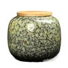 Creative Irregular Grain Ceramic Tea Cans Portable Mini Storage Box Moisture-proof Sealed Candy Coffee Can Storage Container New