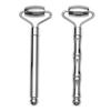 Massage Roller Skin Tightening Face Lifting Beauty Care Stainless Steel Facial Roller Gua Sha Beauty Face Neck Massage Tool