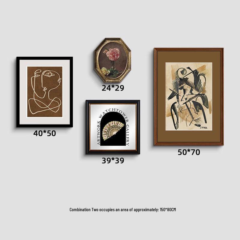 French Retro Art Decorative Painting Set