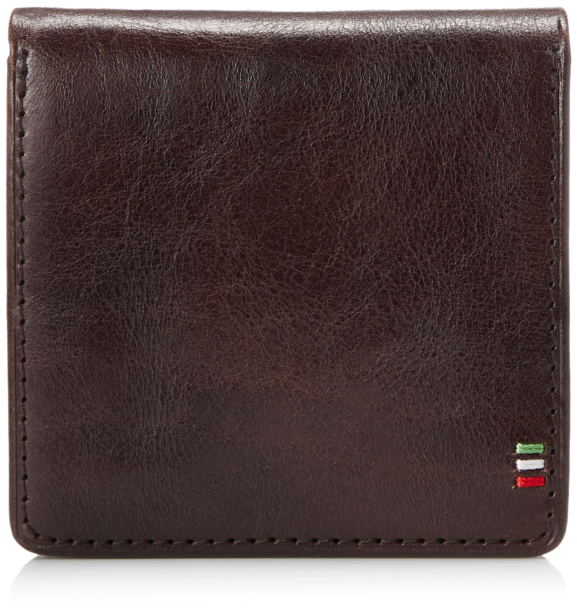 

Italian leather box coin dark brown [Golbe] case,