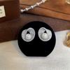 Rhinestone Pearl Stud Earrings Light Luxury Women Ear Jewelry Bright Pearl Ear Studs  Party