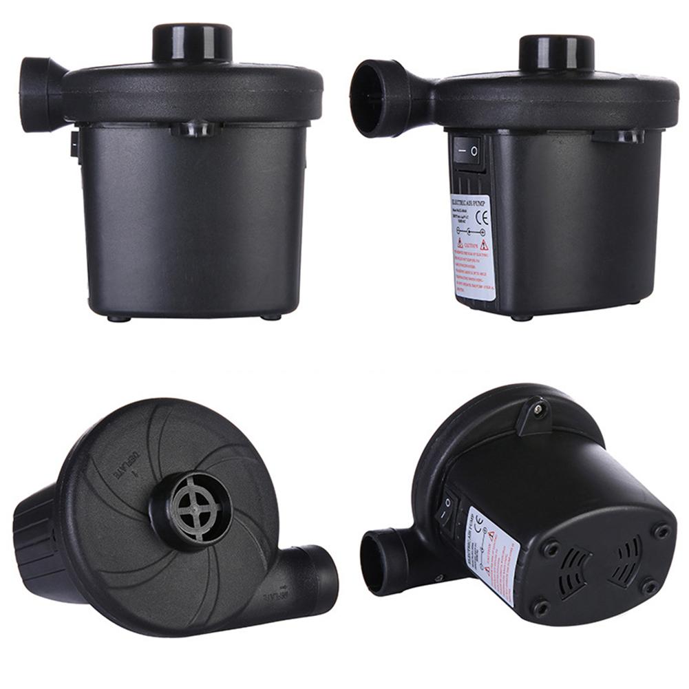 2 In 1 Inflatable Pump Quick-Fill Inflator Air Pump with Nozzles Household Lightweight Multipurpose for Mattress Swimming Pool