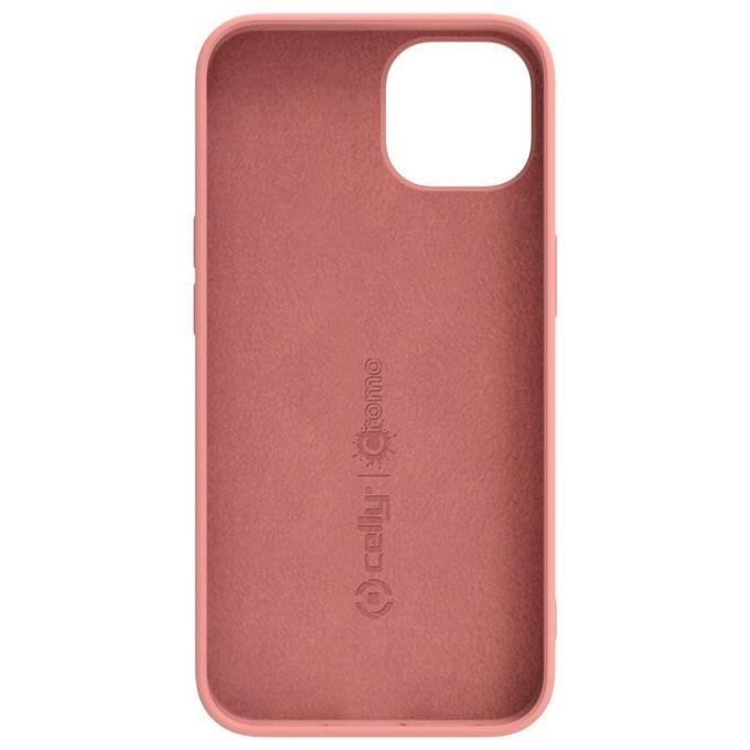 Coque Souple - CELLY - iPhone 14 - Rose - Mixte - Lisse