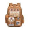 Large Capacity Capybara Cartoon Backpack - Water-Repellent School Bag for Kids