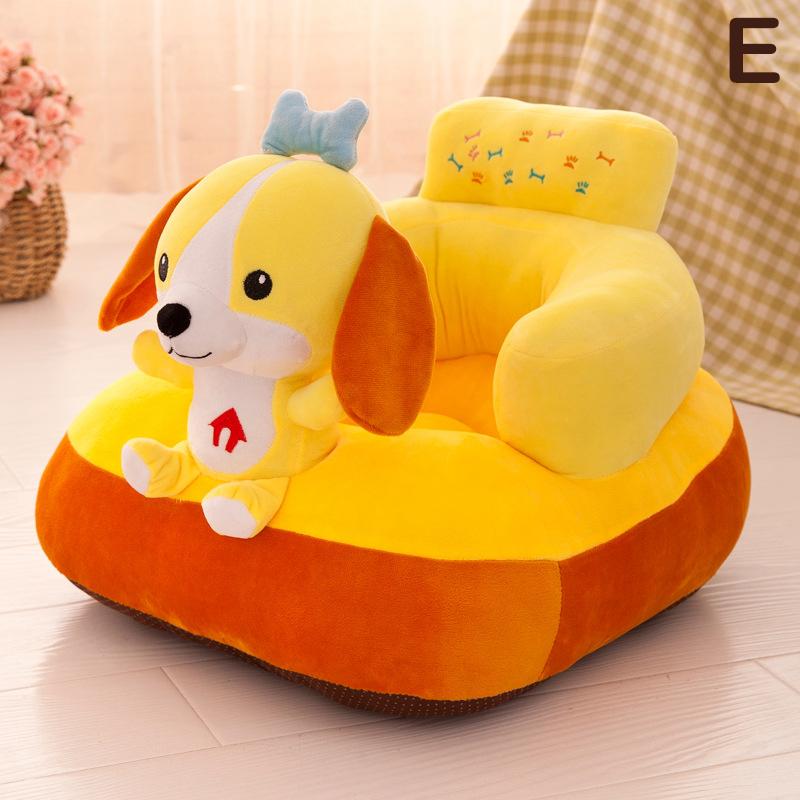 Infant Safety Seat Soft Stuffed Animal Baby Sofa Plush Baby Cushion Feeding Chair Learning To Sit Kids Back Support Plush Toy