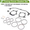 No.11361440134/11361433817 Timing Cover Gasket Set for BMW 325i Base 2.5L 2001-2005 Long-lasting Sealing O-Ring Seal Repair Kit 1 Set