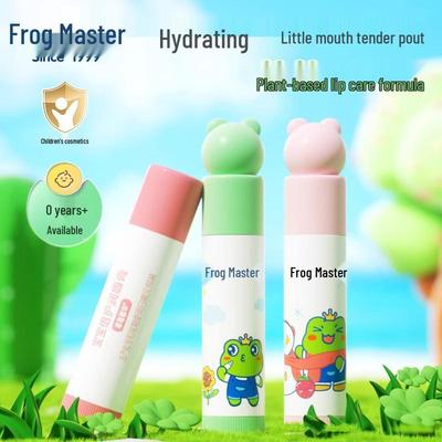 Der Froschkönig Feuchtigkeits-Lippenbalsam für Kinder - Hydrierende & Anti-Trockenheits-Formel für alle Jahreszeiten (Säugling bis Schüler) - Macht Lippen für Kinder voller