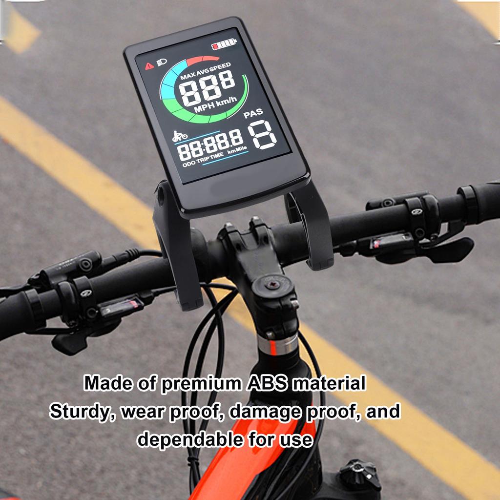 Display per Bicicletta Elettrica Adatto per Motore Centrale BAFANG G340 G320 Schermo Pannello di Controllo Bicicletta Elettrica Impermeabile con Connettore a 5 Pin