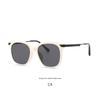 Women's Retro Square Acetate Sunglasses: Large Frame, High-End Feel, Face Slimming, Sunshade & Driving-Specific.