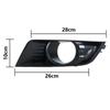 Fog Lamp Grill Frame Panel Cover For Ford Ranger pickup 2015 Car Chrome Front Fog Light Trim Cover Car Fog Light Grill Bumper