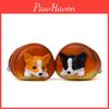 Мила каваї фігурка коргі та хаскі з ПВХ із дизайном солодкого пончика для декору дому та подарунка