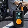 SINGARO Tragbarer Reifenfüller Kompressor Kabellos, 150 PSI Autoreifen , Fahrrad Mit LED-Licht, Digitalanzeige S Für Auto, Motorrad, B