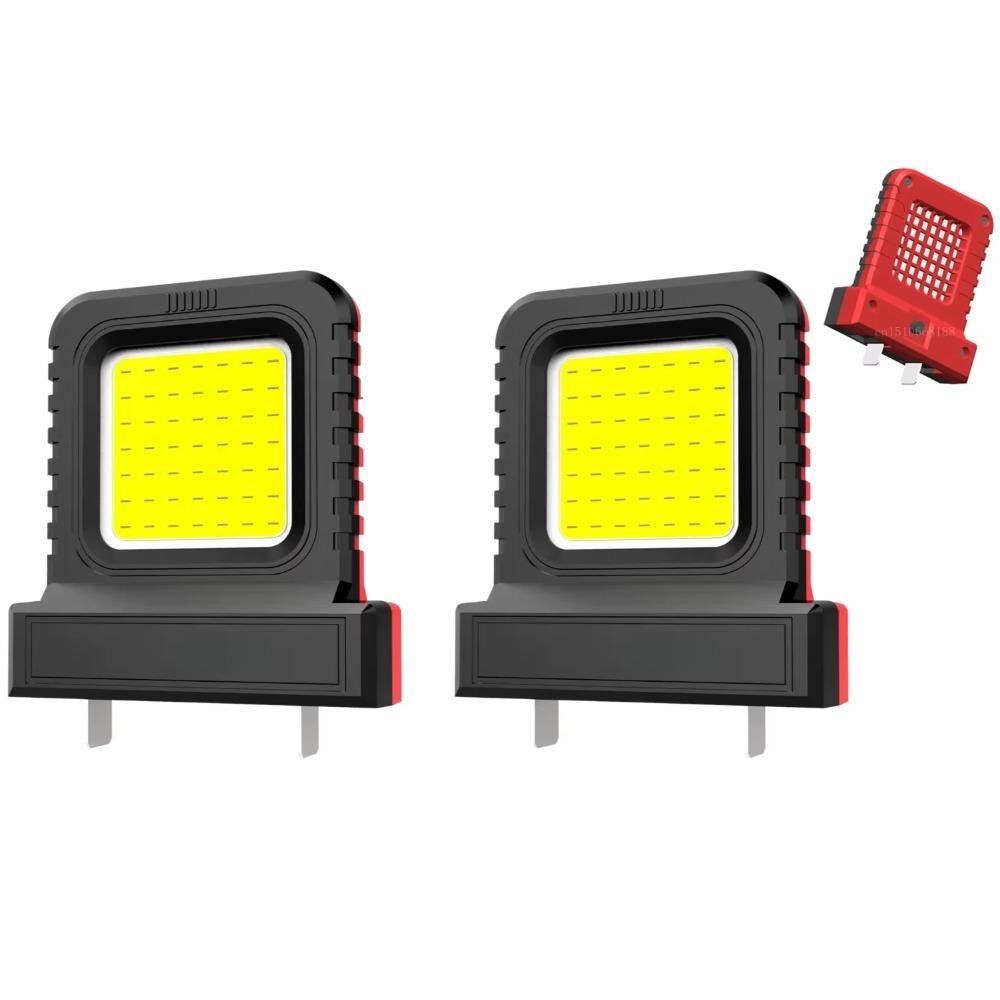 Super Bright LED Work Light for Makita for Milwaukee for Dewalt for Bosch for Dayi Lomvum Zhipu 20-21V Li-ion Battery Power Tool