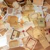100PCS/Pack Vintage Memo Paper Set DIY Scrapbooking School Supplies Decor Junk Journal Marking Stationery Notes Paper New Gift