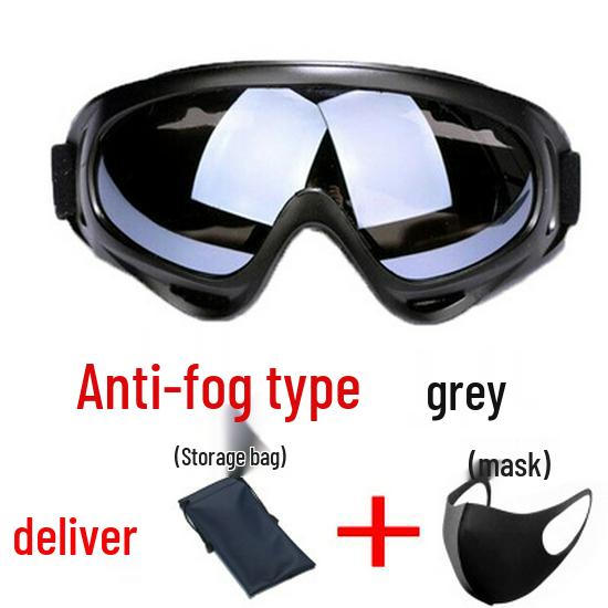 X400 Tactical Windproof Goggles for Cycling, Skiing, and Motorcycling - Military-Grade, Anti-Impact Protection.