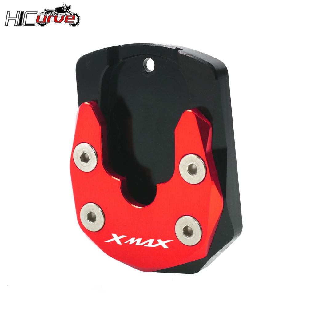 Motorcycle Kickstand Foot Side Stand Extension Pad Support Plate For YAMAHA XMAX 125 300 250 XMAX250 XMAX125 XMAX300 2017-2023