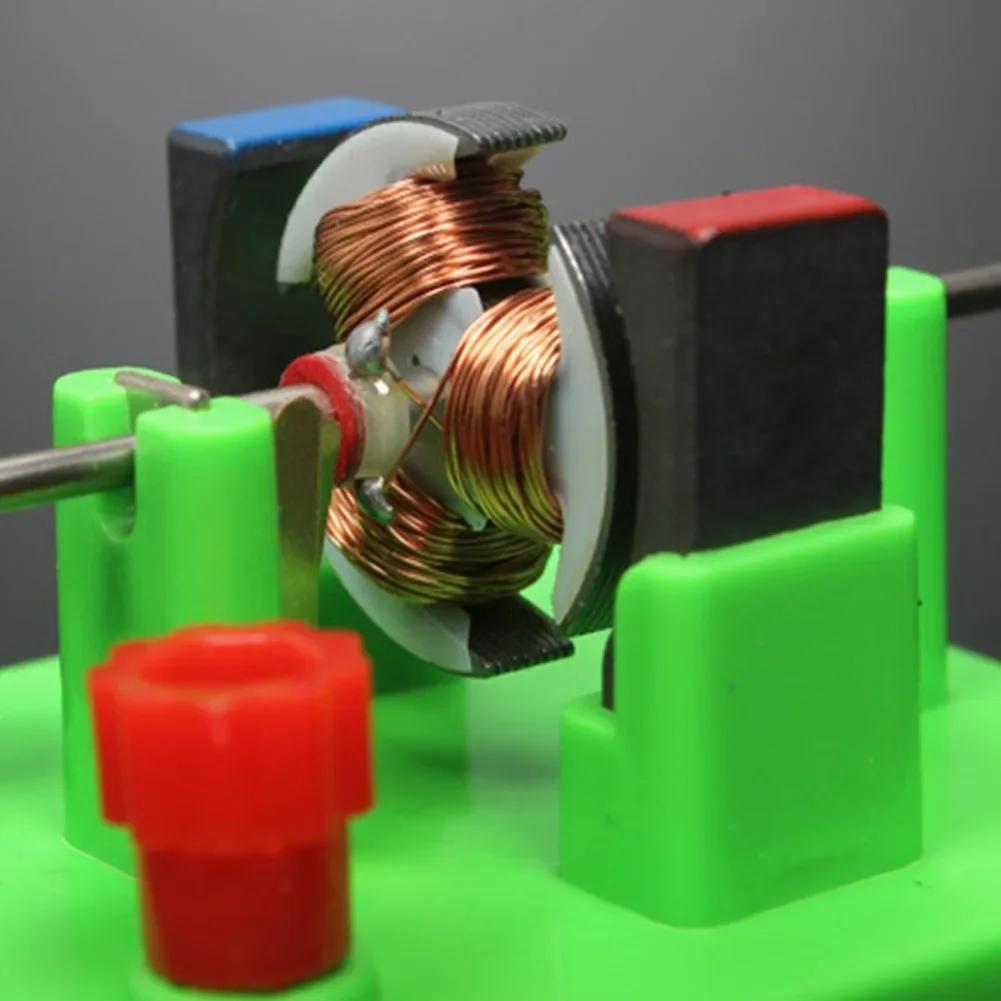 DO IT YOURSELF DC Electrical Motor Model Physics Experiment Aids Learning Students High-Quality Durable Child-Safe Toy