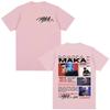 Rapper Maka Aura 2026 Tour Merch T Shirts Men Women Fashion Vintage Street T-shirt Casual Cotton Short Sleeve T Shirt Streetwear