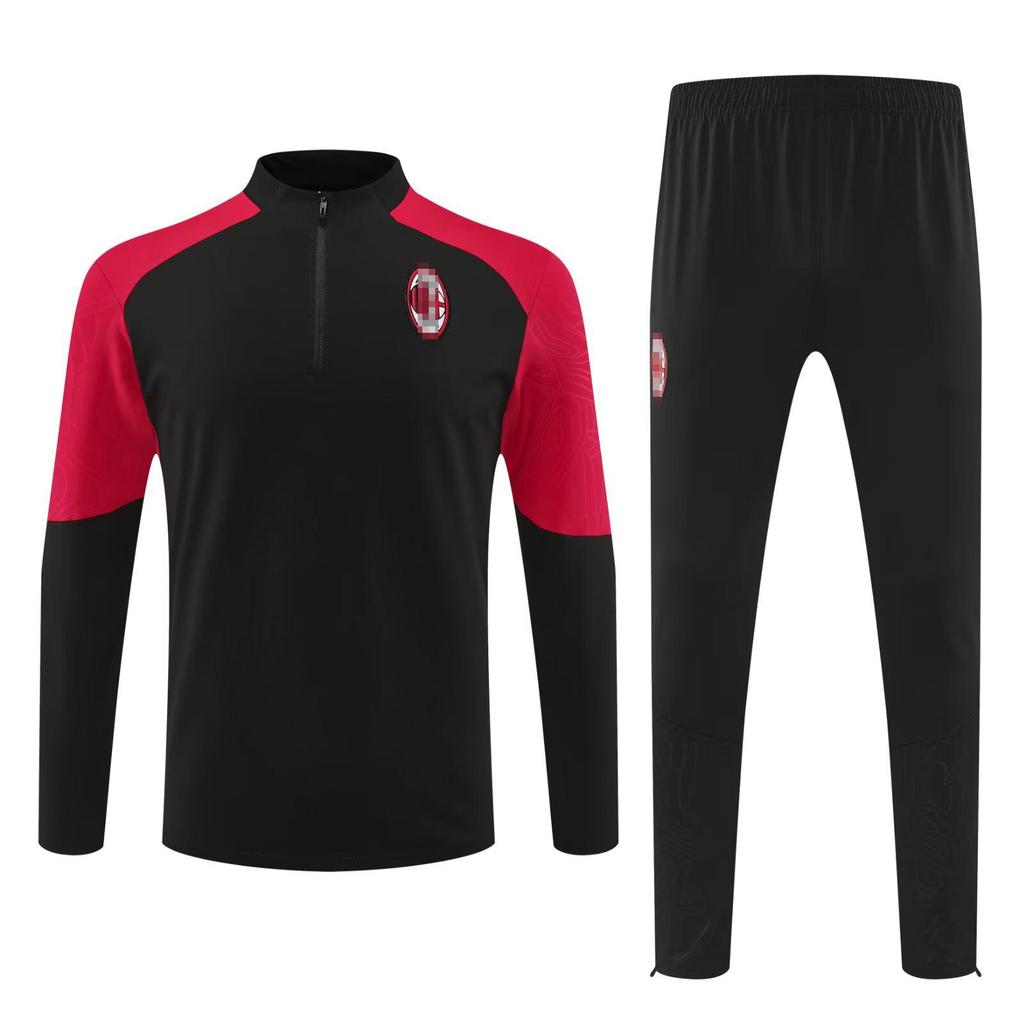 Tuta da Allenamento Calcio a Maniche Lunghe - Maglia Mezza Zip per Autunno/Inverno | Edizione Giocatore