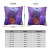 KPop Demon Hunters Saja Boys Pillowcase Printed Fabric Cushion Cover Decor Pillow Case Cover Bed Square 18''