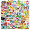 100 Small Size 4Cm Small Fresh Ins Wind Graffiti Sticker Decorative Suitcase Pen
